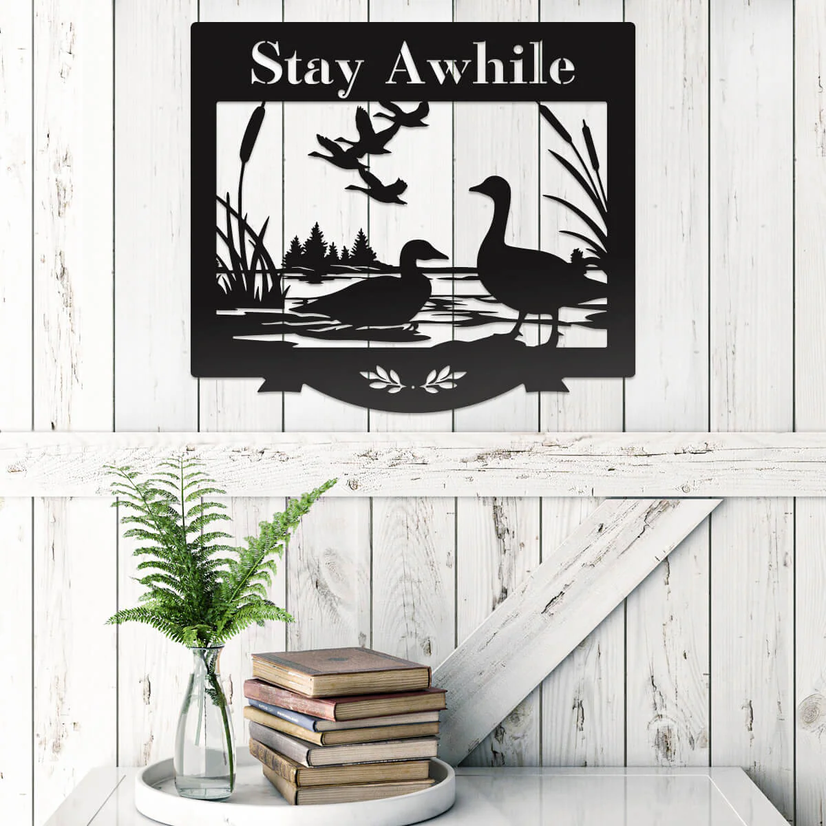 Duck Pond Monogram