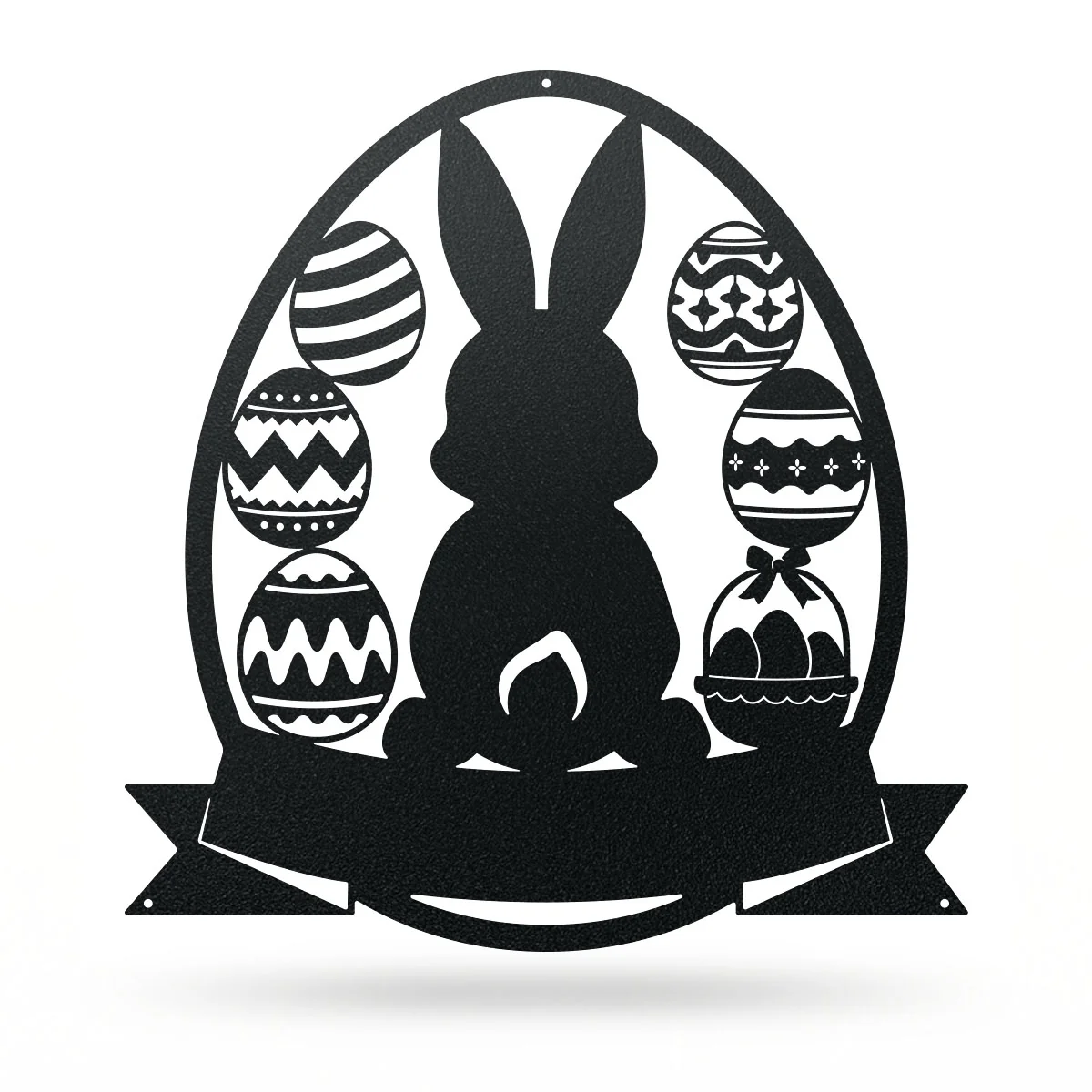 Easter Basket Bunny Monogram - Image 2