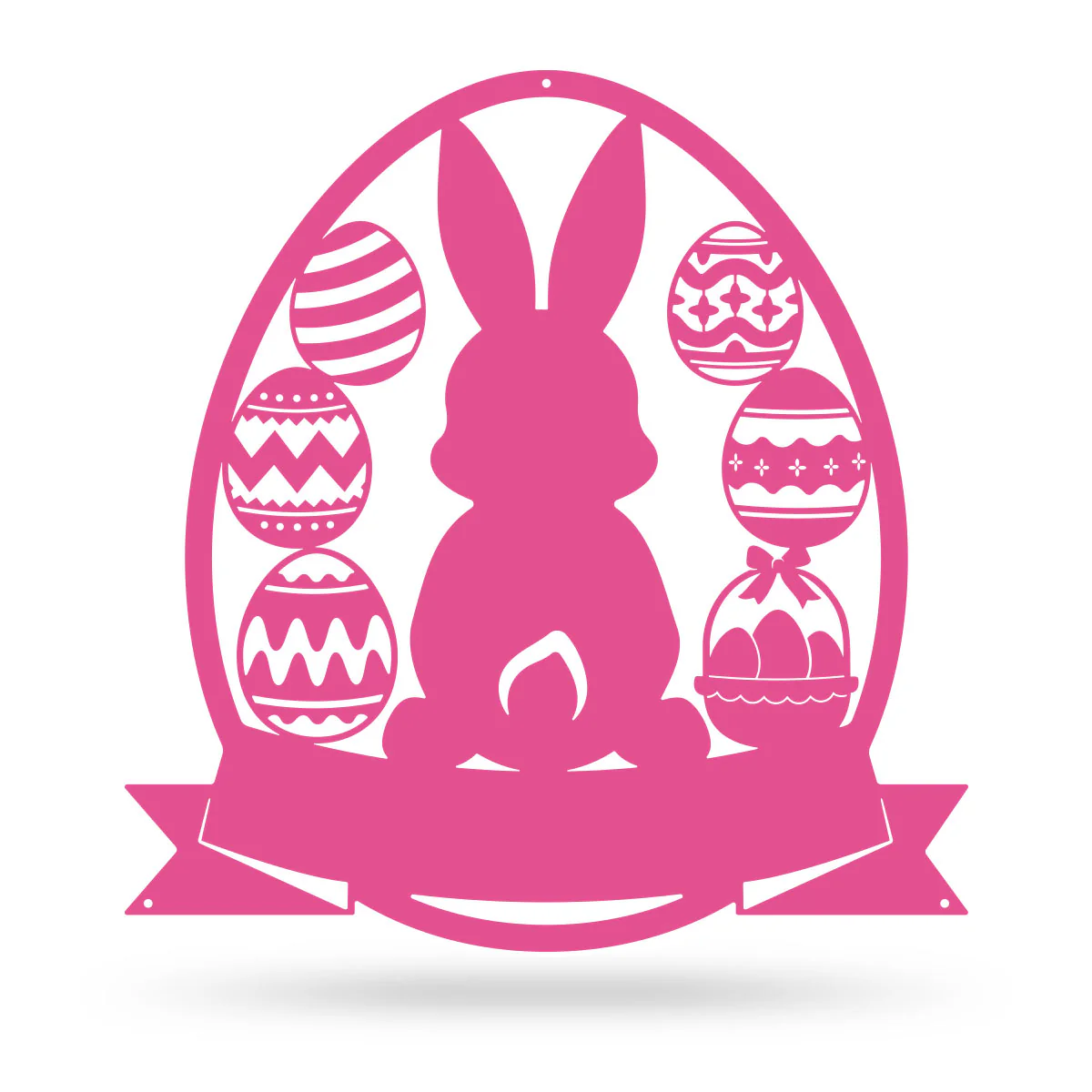 Easter Basket Bunny Monogram - Image 4