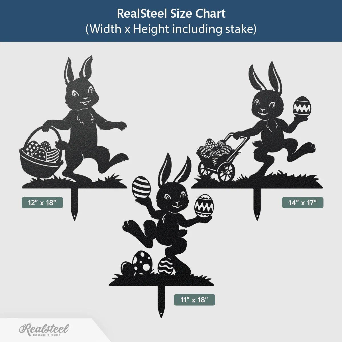 Easter Bunny Garden Stakes - Image 4