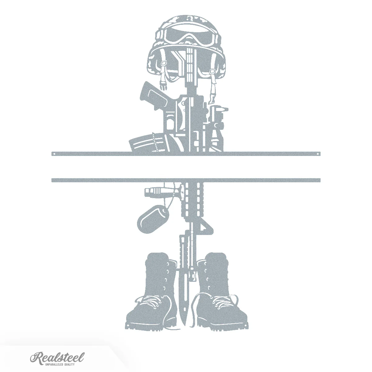 Fallen Soldier Battlefield Cross Monogram - Image 4