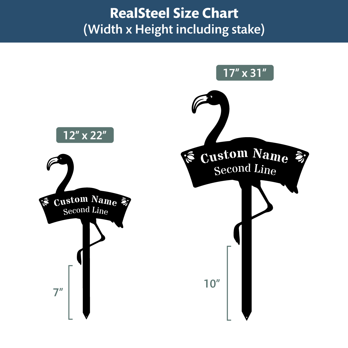 Flamingo Monogram Yard Sign - Image 5