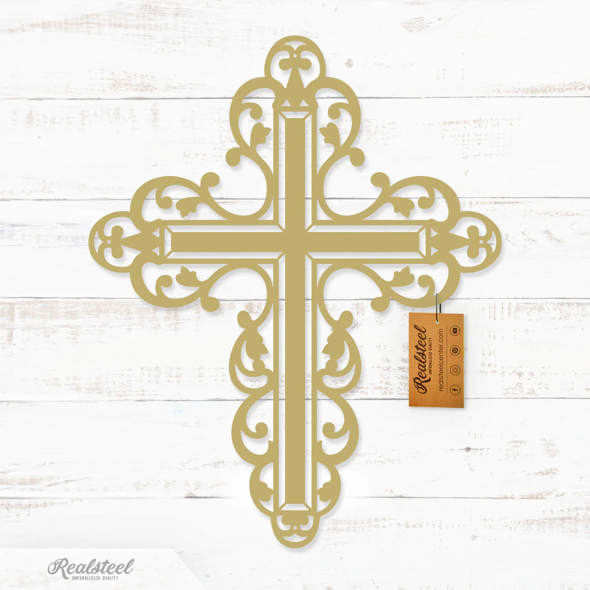 Floral Cross Wall Art - Image 10
