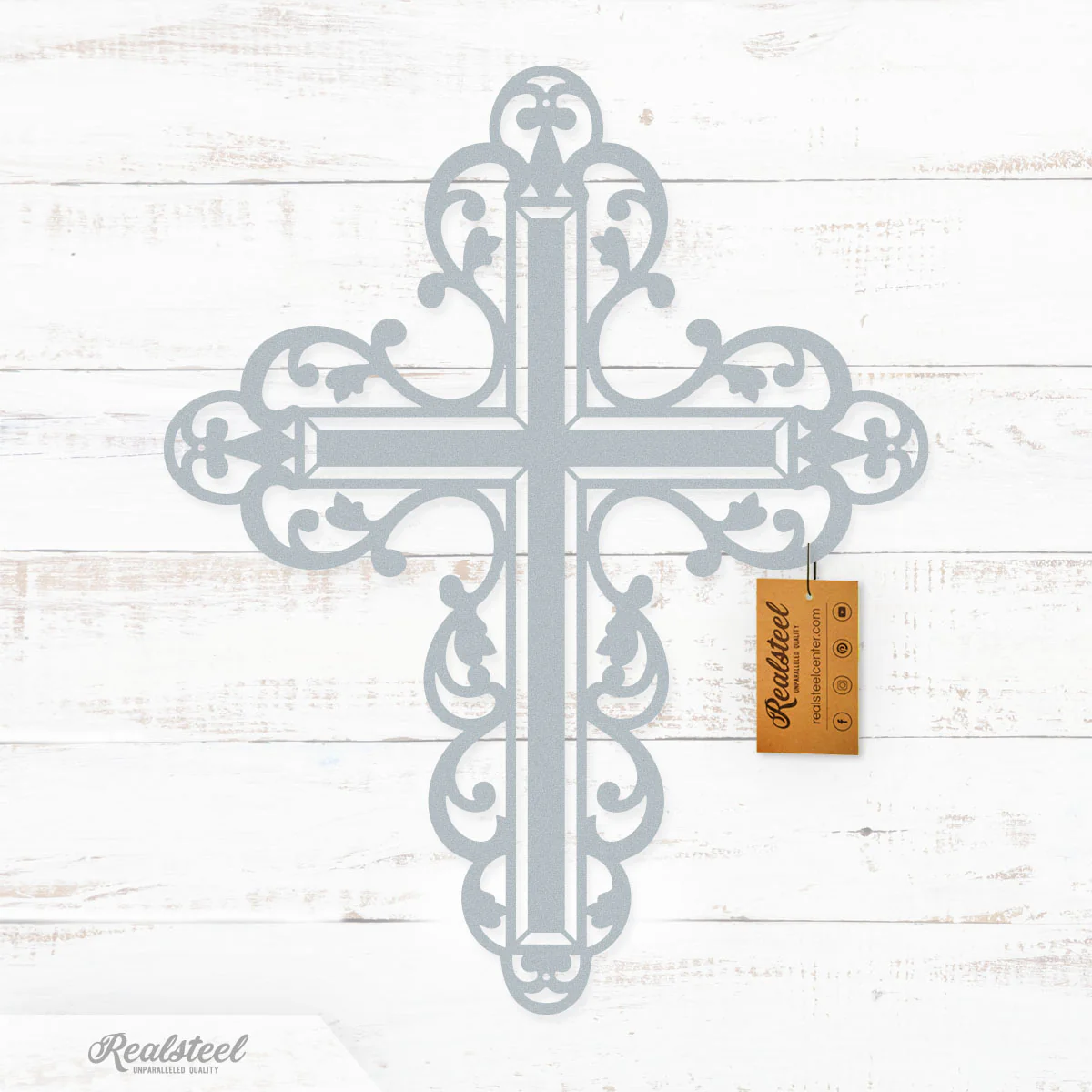 Floral Cross Wall Art - Image 6