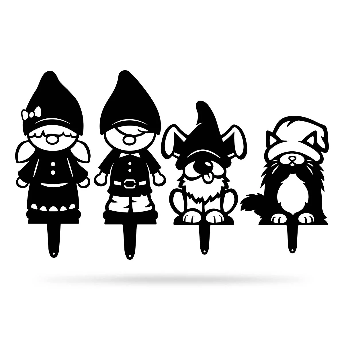 Flower Pot Gnomes - 4 Pack - Image 3