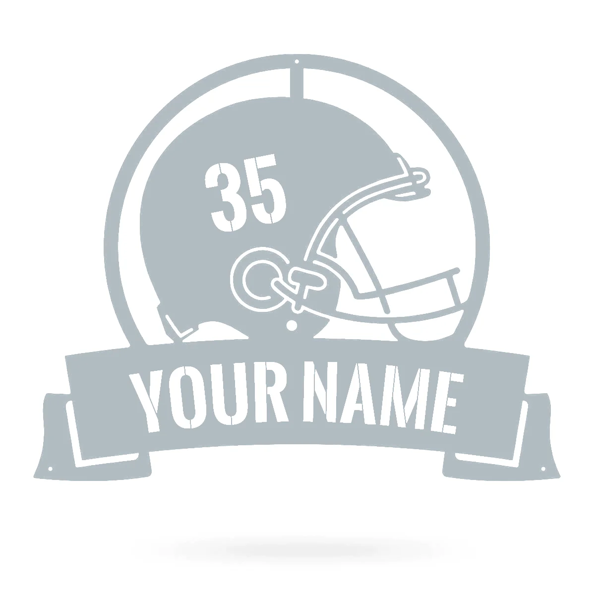 Football Helmet Monogram - Image 8