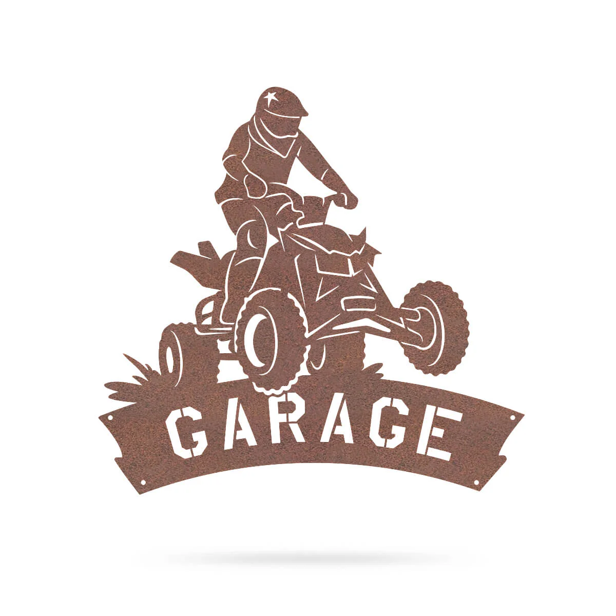 Four Wheeler Garage Metal Sign - Image 8