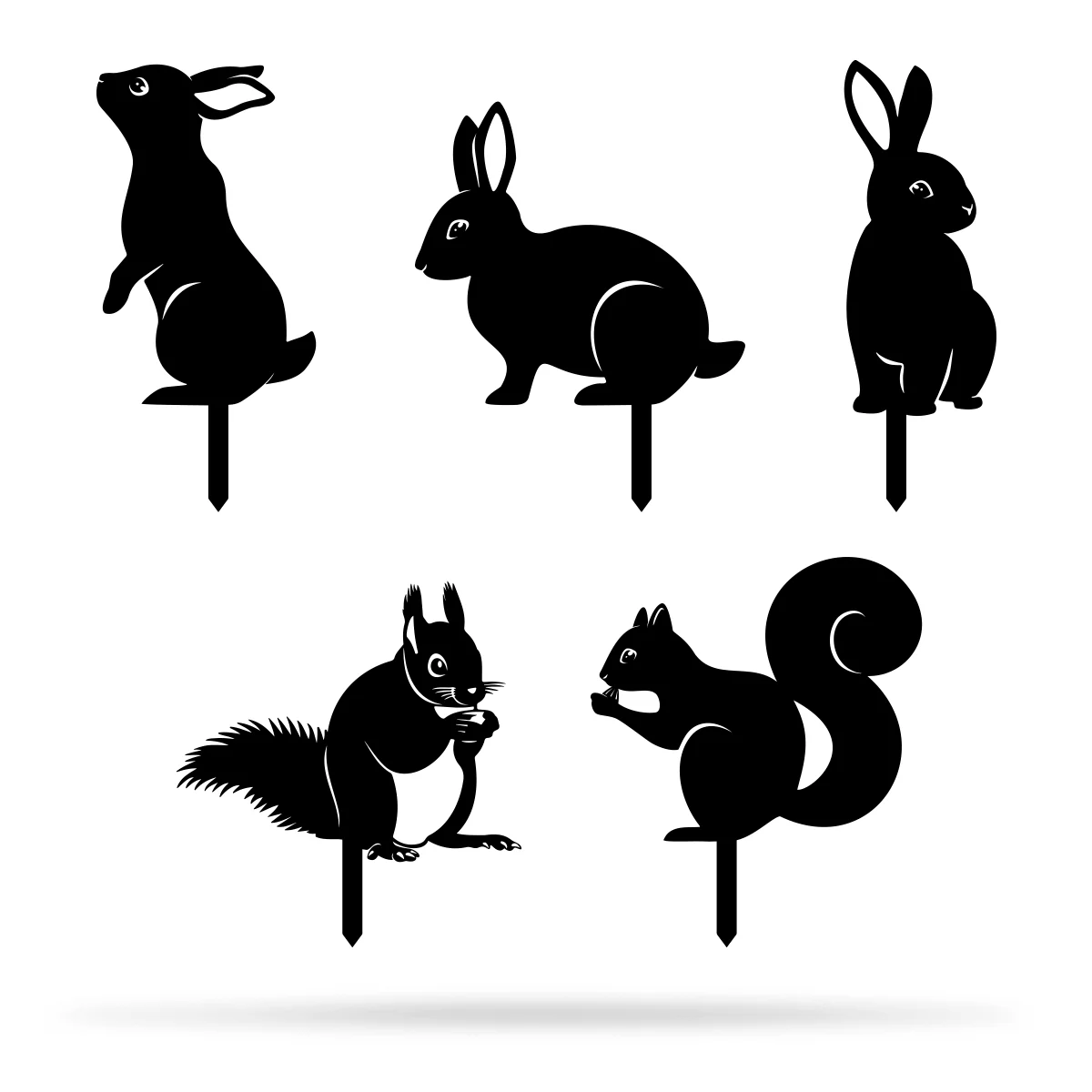 Garden Art - Animals 5 Pack - Image 3