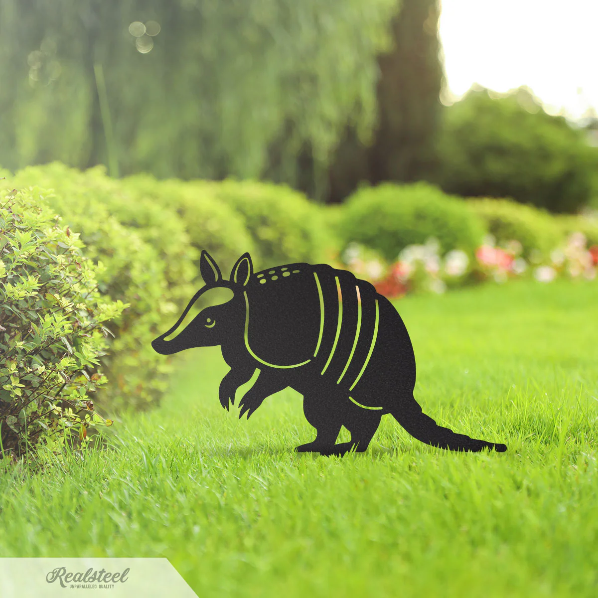 Garden Art - Armadillo Family 3 Pack - Image 2