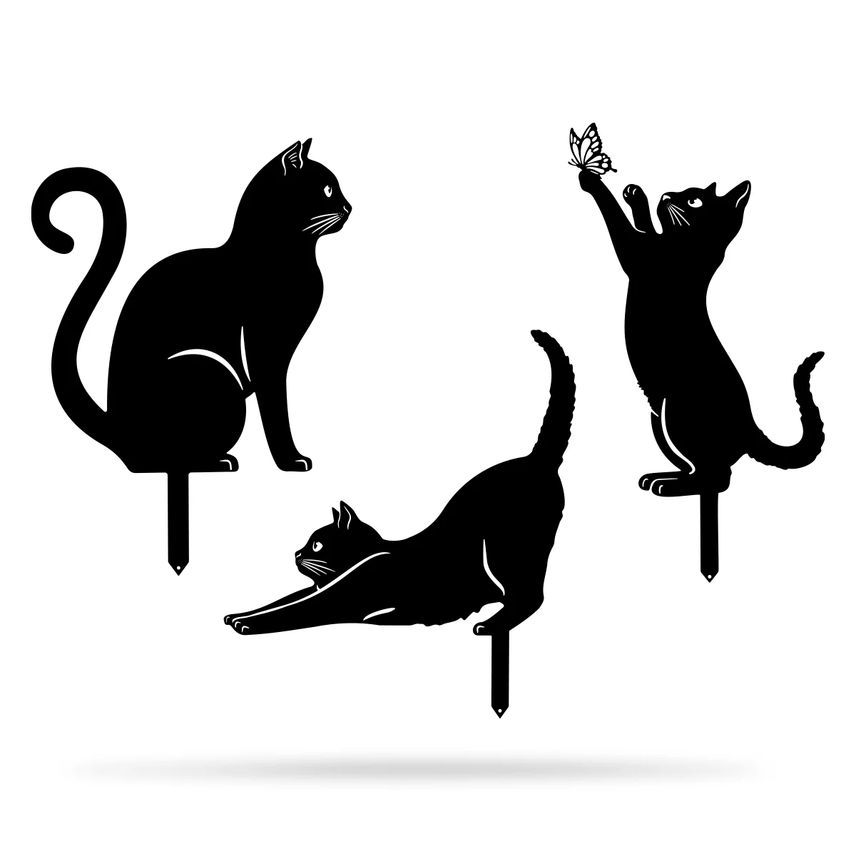 Garden Art - Cats 3 Pack - Image 10