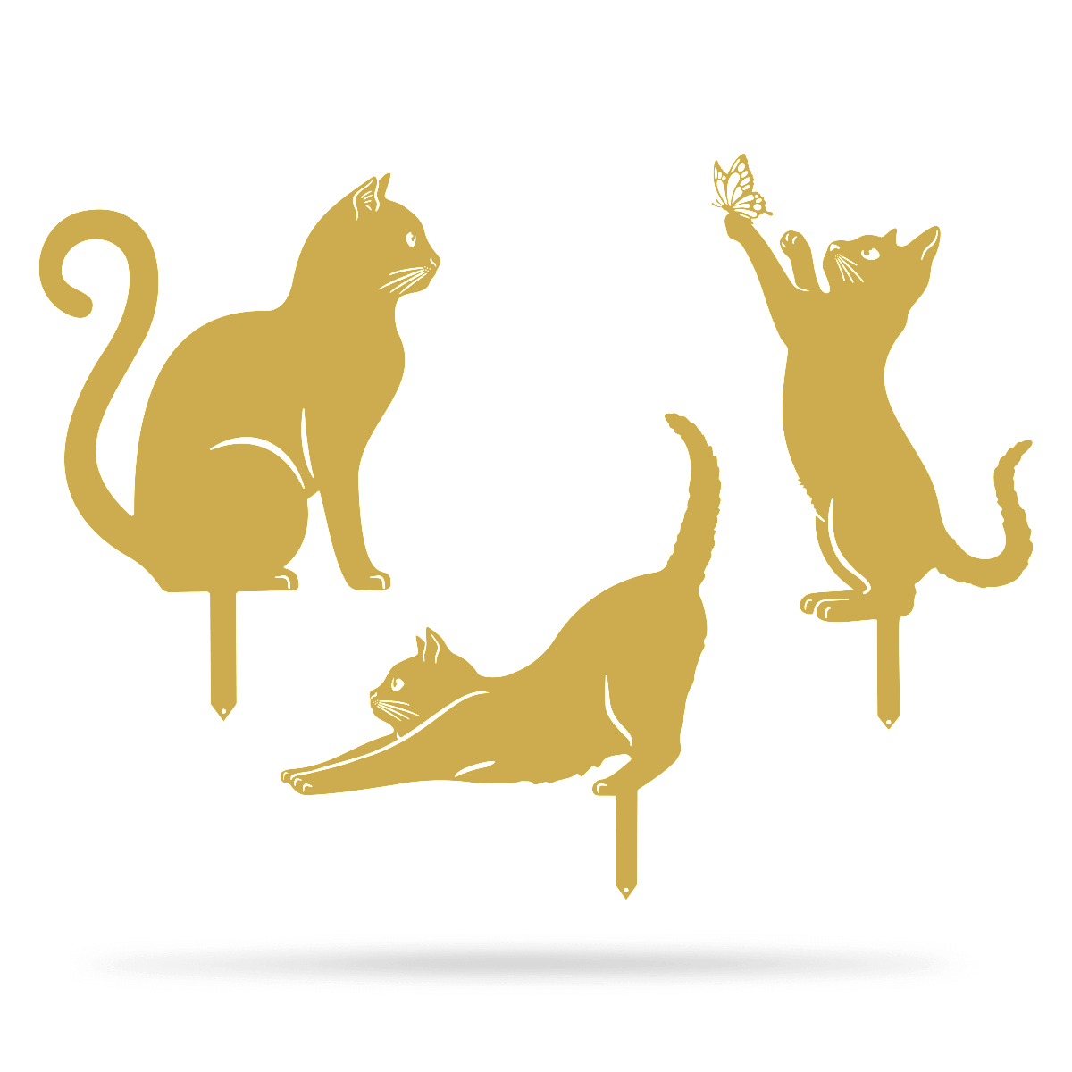 Garden Art - Cats 3 Pack - Image 11