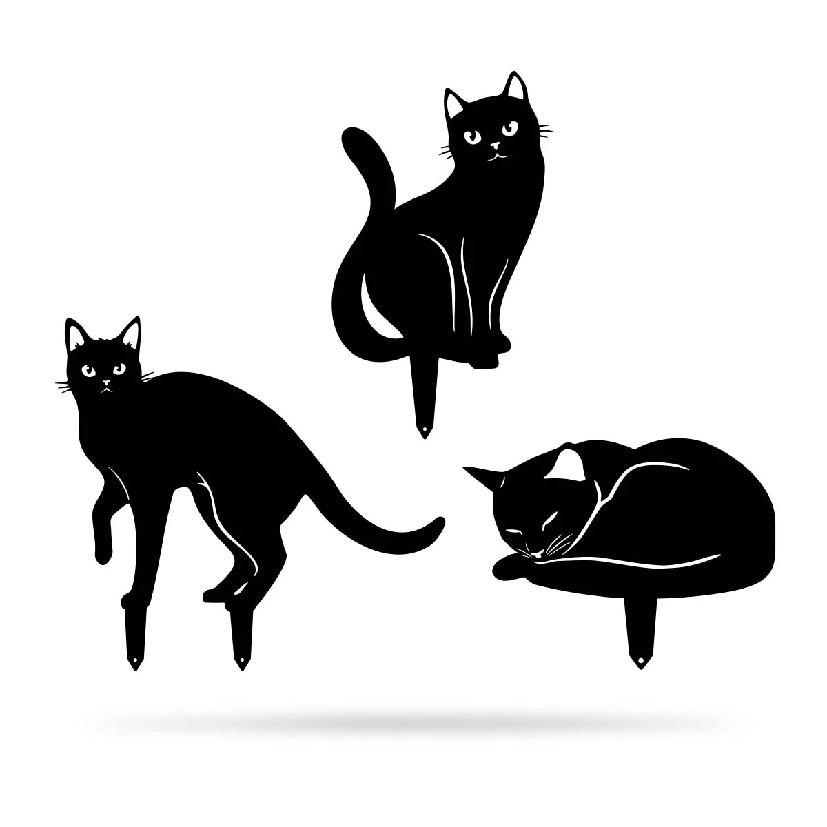 Garden Art - Cats 3 Pack 2nd Ed - Image 5