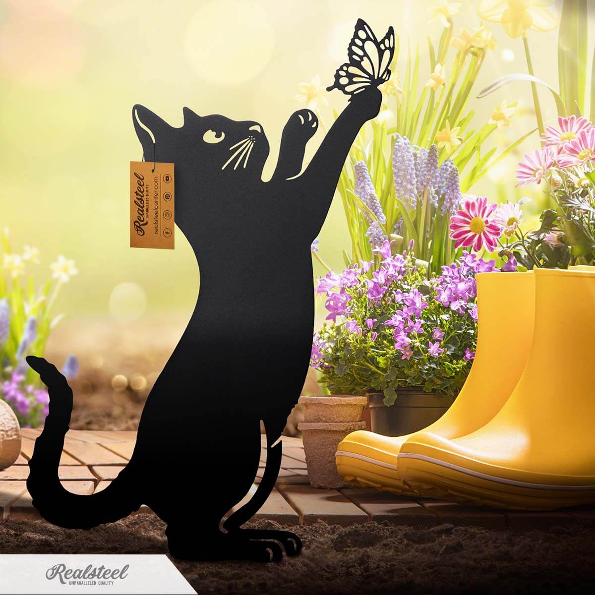 Garden Art - Cats 3 Pack - Image 3