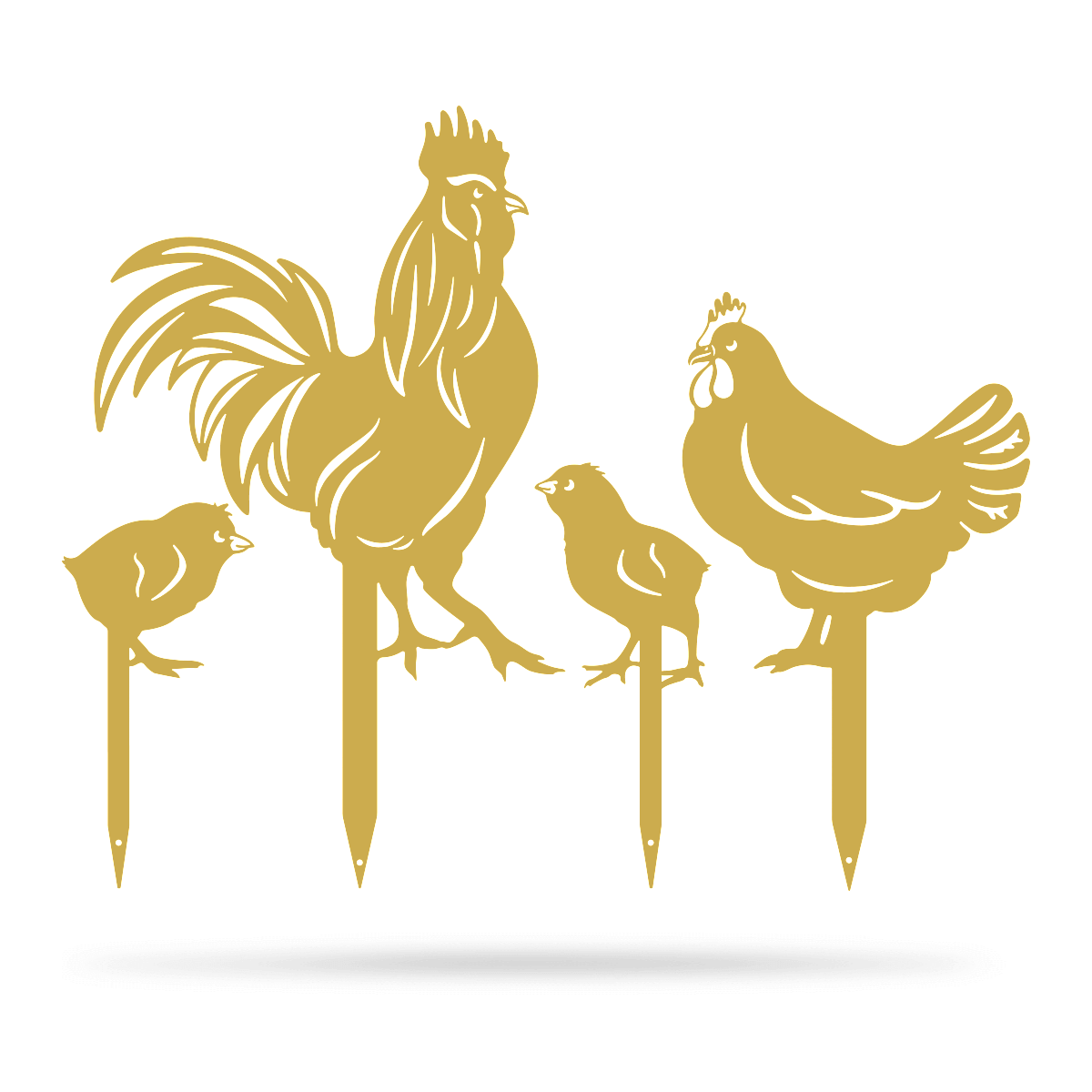 Garden Art - Chickens 4 Pack - Image 8