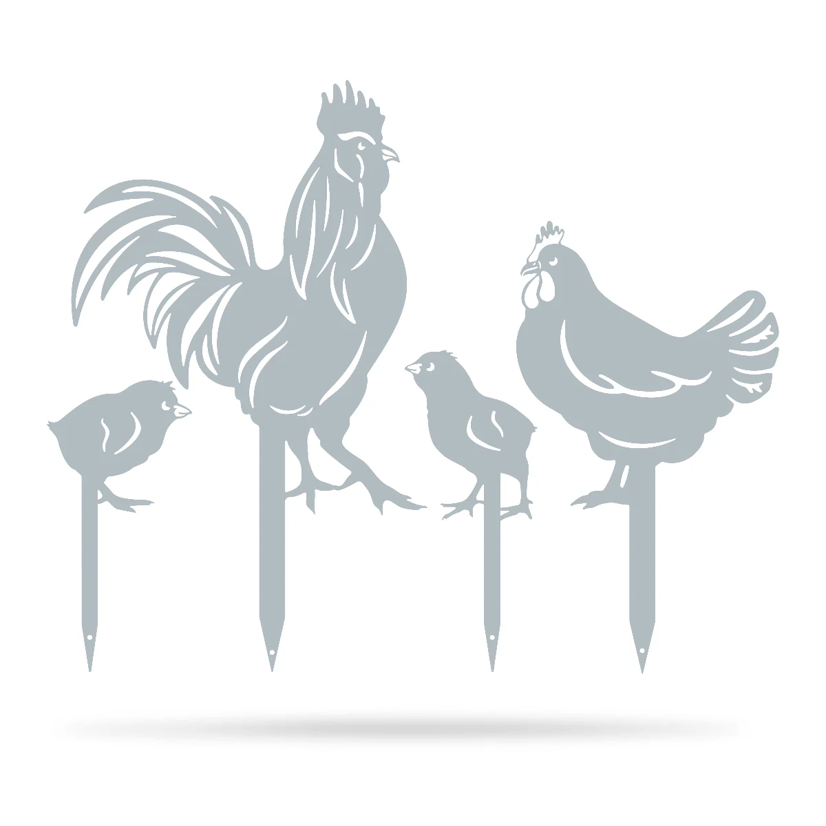 Garden Art - Chickens 4 Pack - Image 9