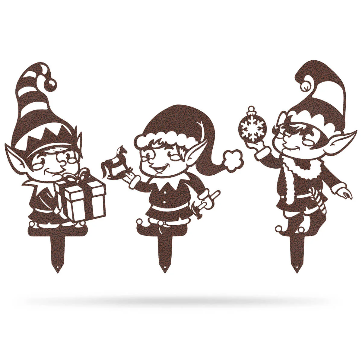 Garden Art - Christmas Elves 3 Pack - Image 7