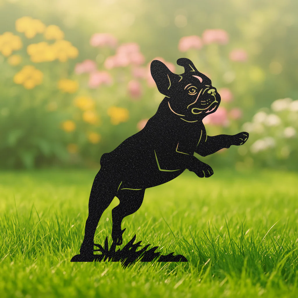 Garden Art - French Bulldog Stakes 3 Pack - Image 2