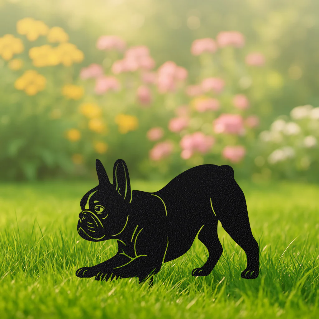 Garden Art - French Bulldog Stakes 3 Pack - Image 3