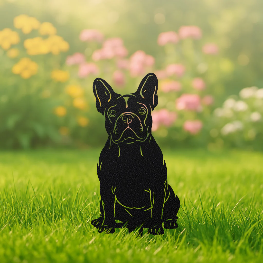Garden Art - French Bulldog Stakes 3 Pack - Image 4