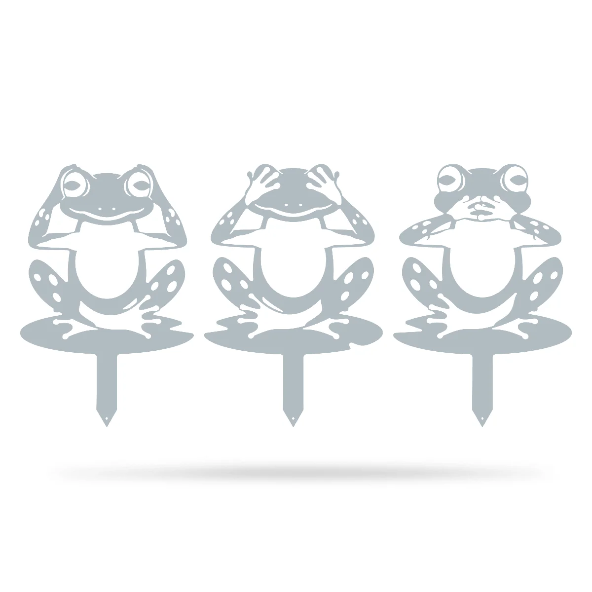 Garden Art - Frogs 3 Pack - Image 14