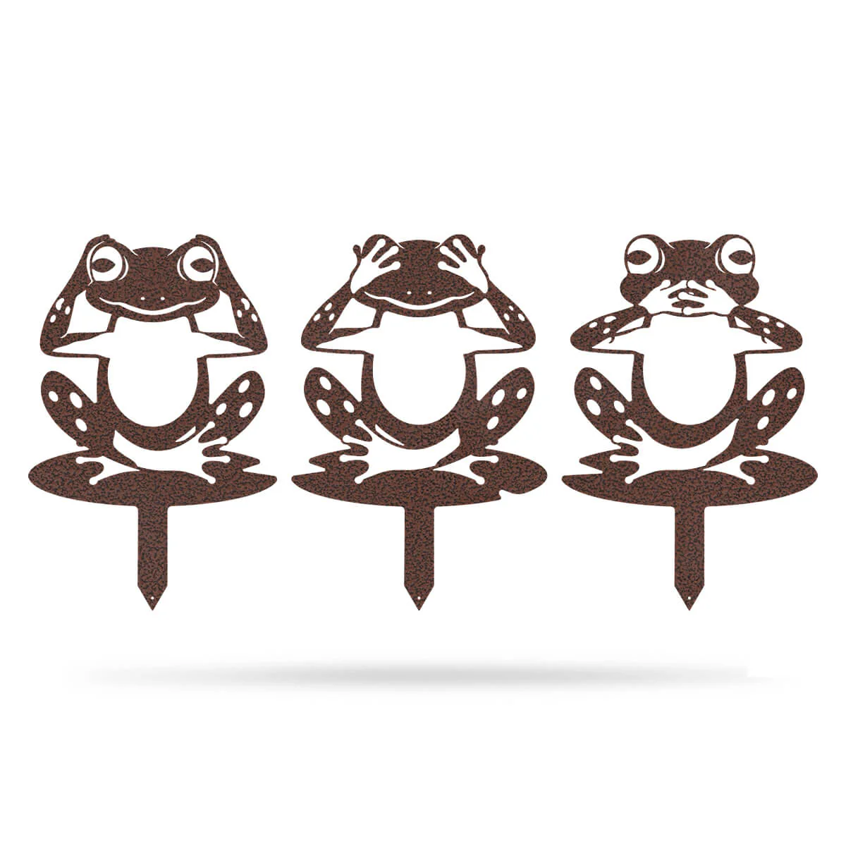 Garden Art - Frogs 3 Pack - Image 15
