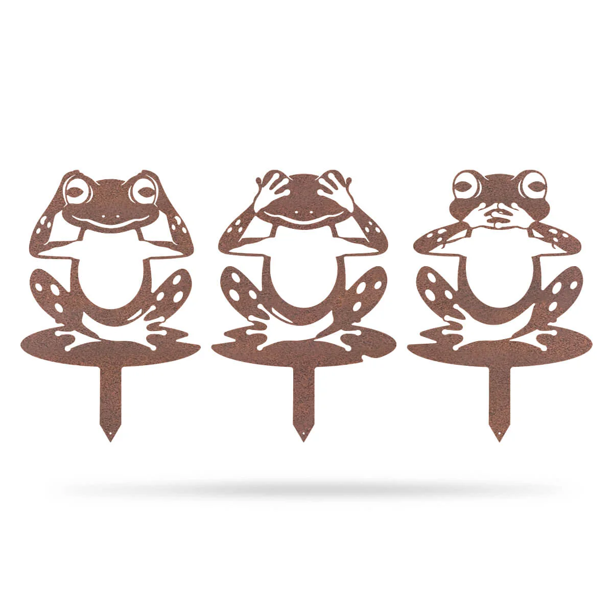 Garden Art - Frogs 3 Pack - Image 16