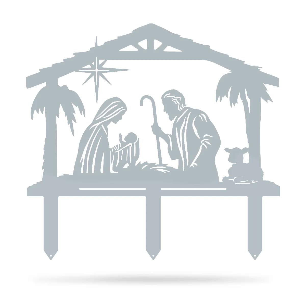 Garden Art - Nativity Scene - Image 10