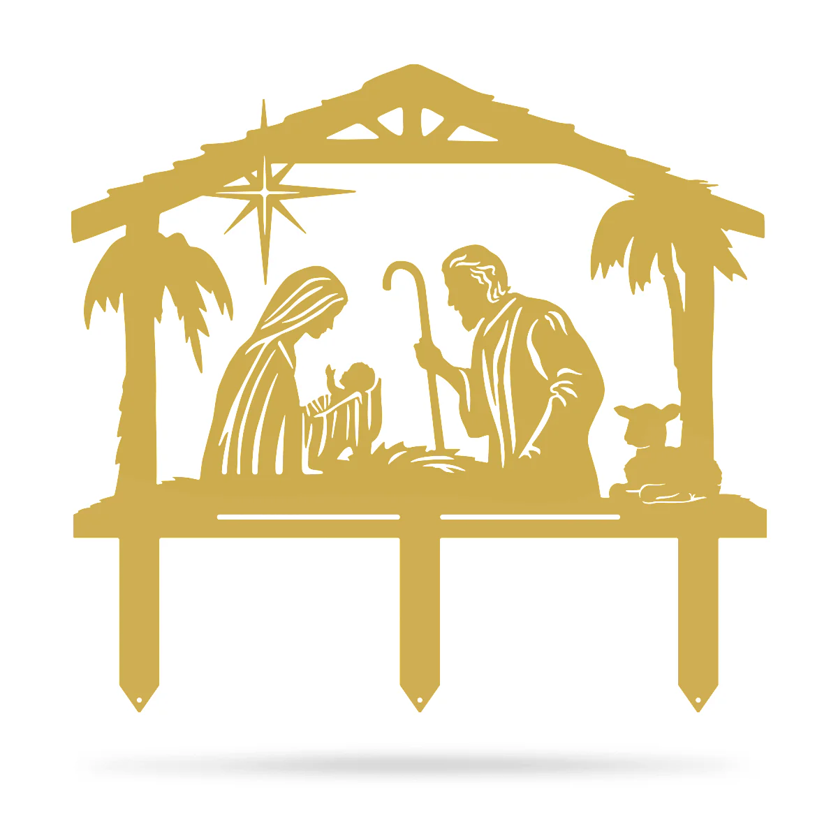 Garden Art - Nativity Scene - Image 7
