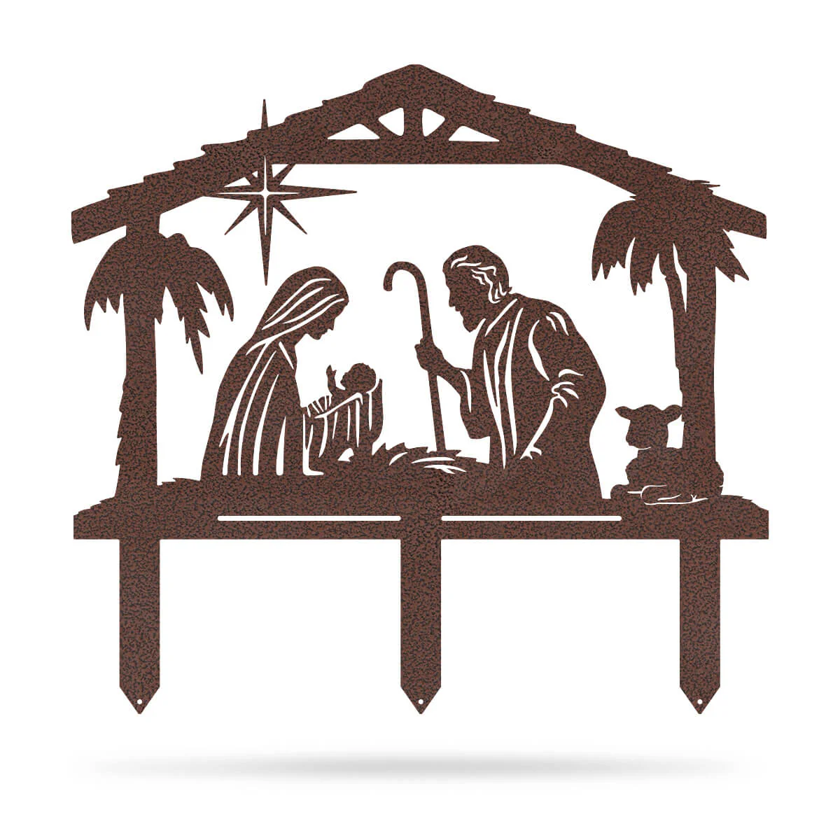Garden Art - Nativity Scene - Image 8
