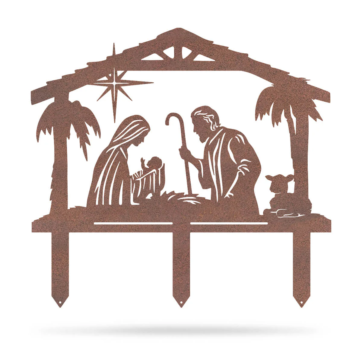 Garden Art - Nativity Scene - Image 9
