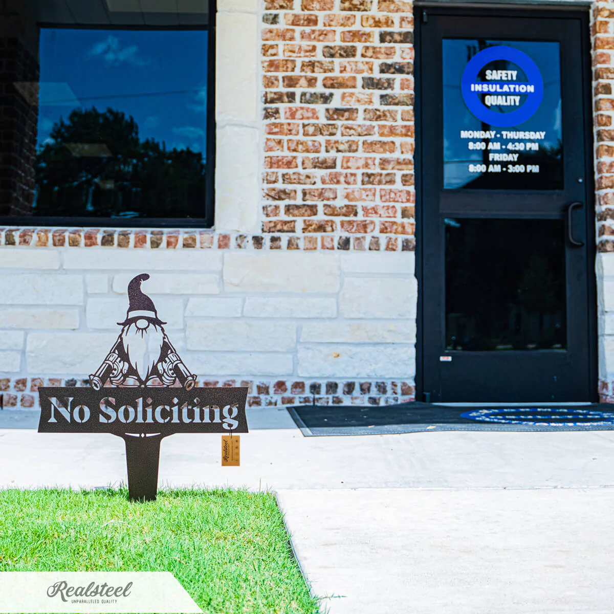 Garden Art - No Soliciting Gnome - Image 3