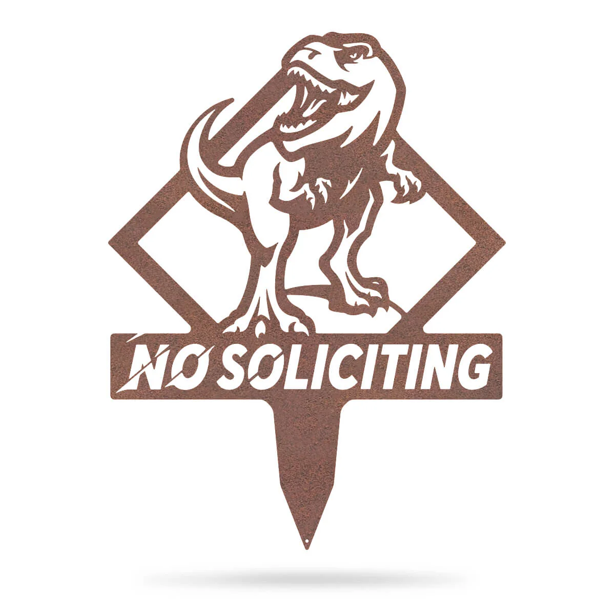 Garden Art - No Soliciting T-Rex - Image 5