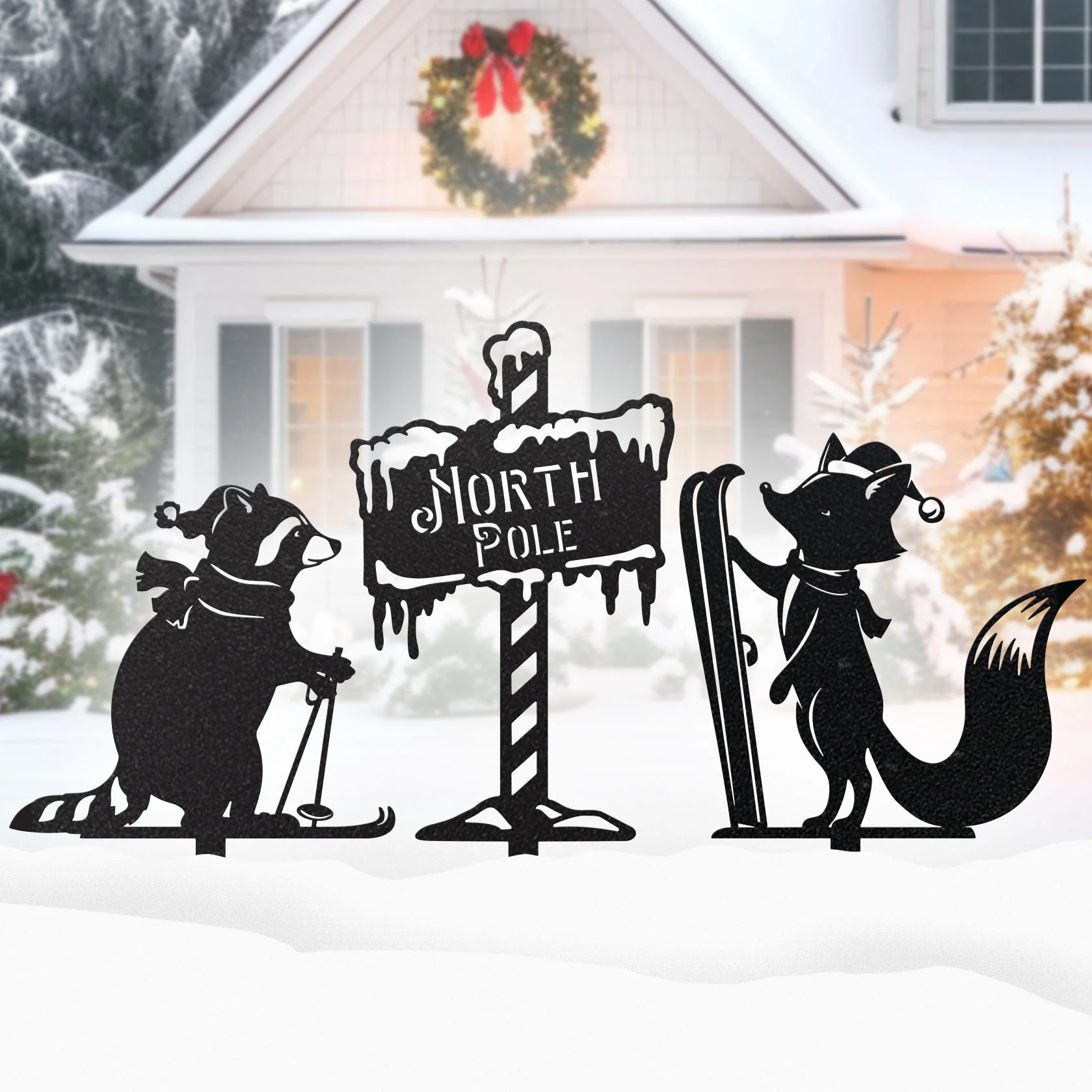 Garden Art - North Pole Critters Set - Image 2