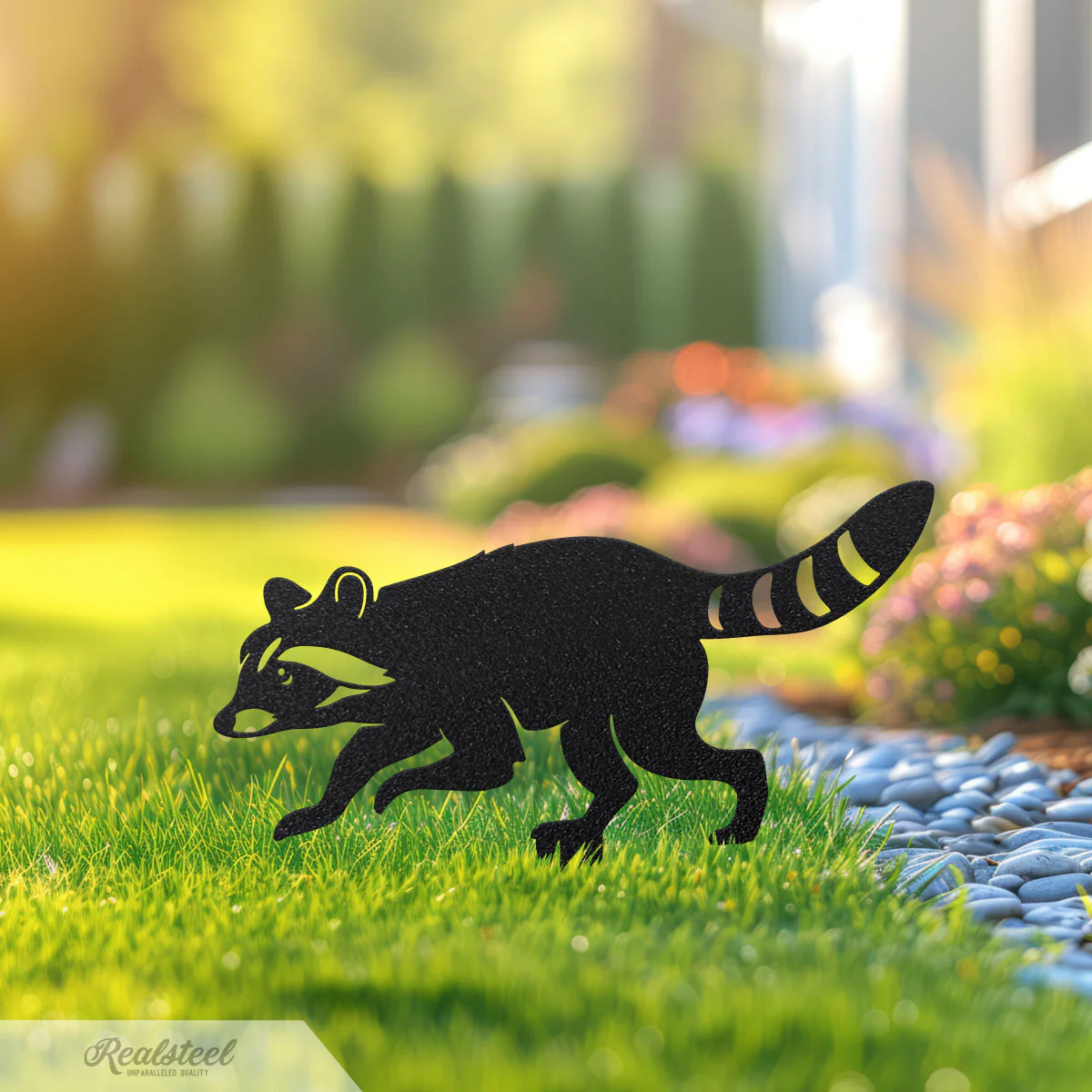 Garden Art - Raccoon Family 3 Pack - Image 2