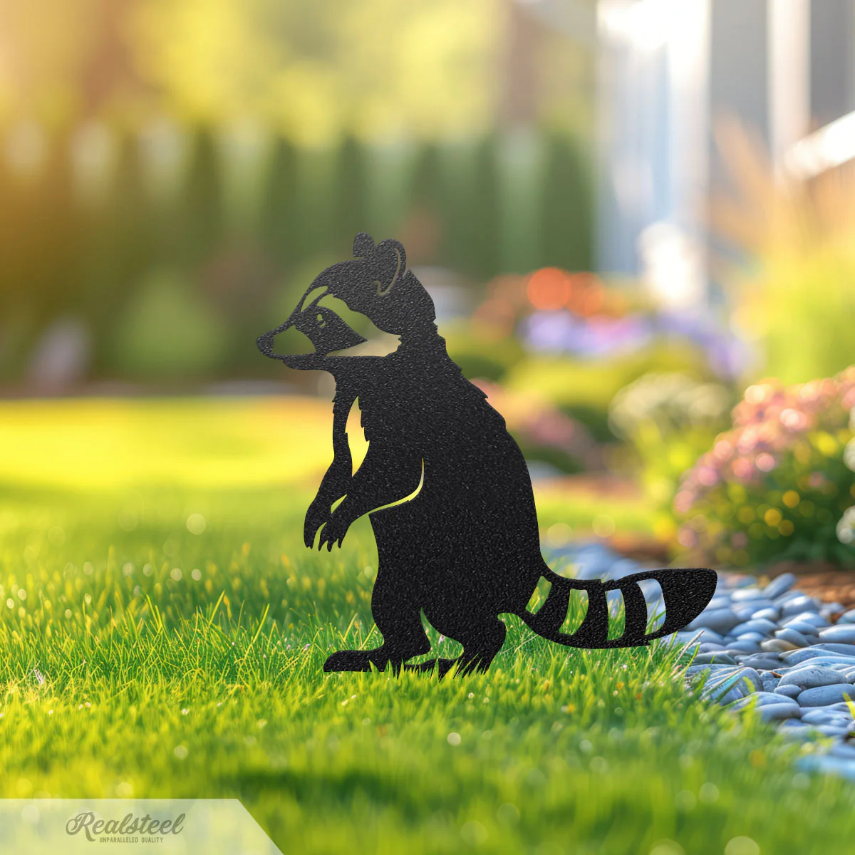 Garden Art - Raccoon Family 3 Pack - Image 3