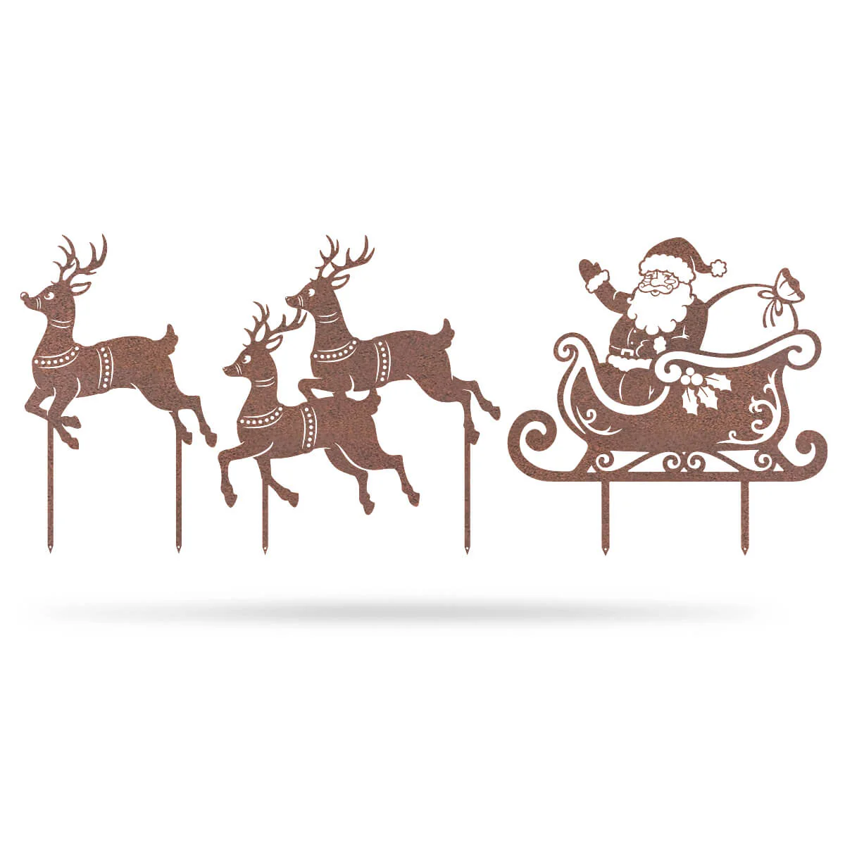 Garden Art - Santa Sleigh Set - Image 13