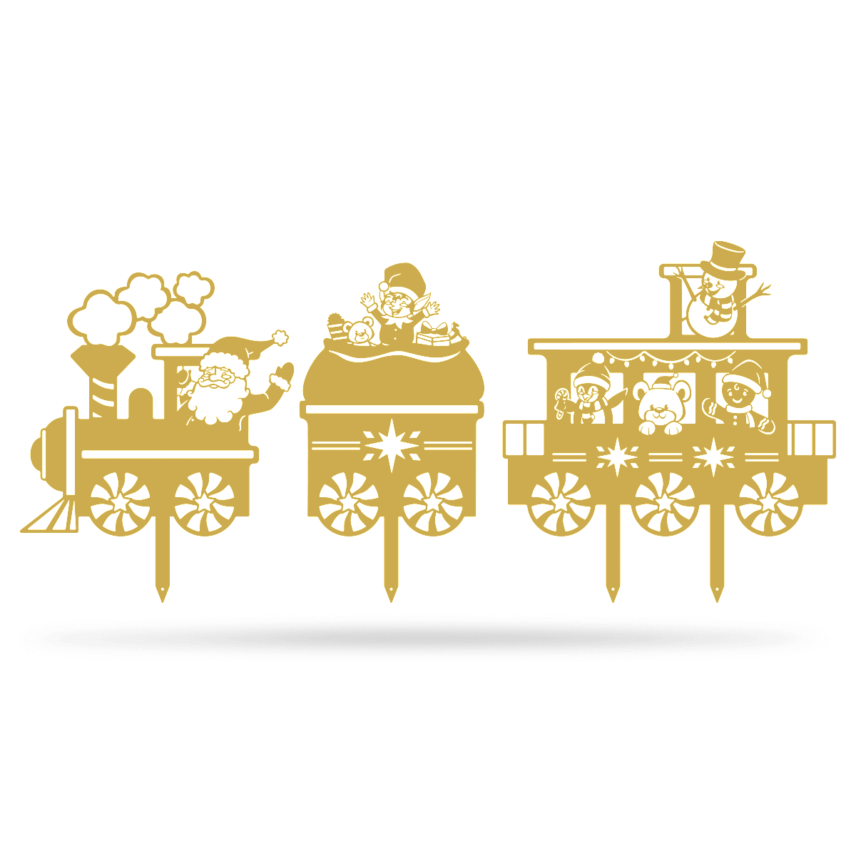 Garden Art - Santa Train Set - Image 10