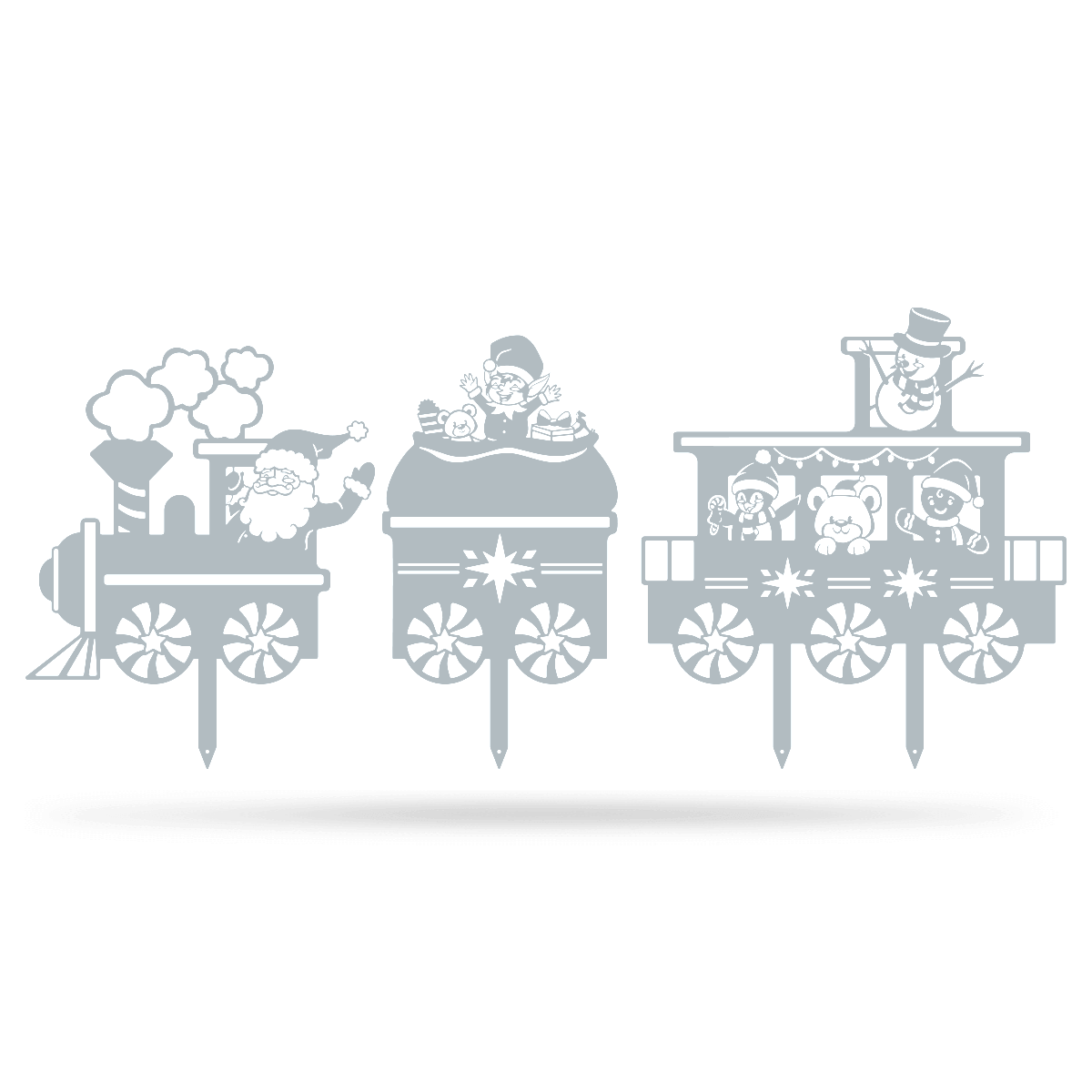 Garden Art - Santa Train Set - Image 11