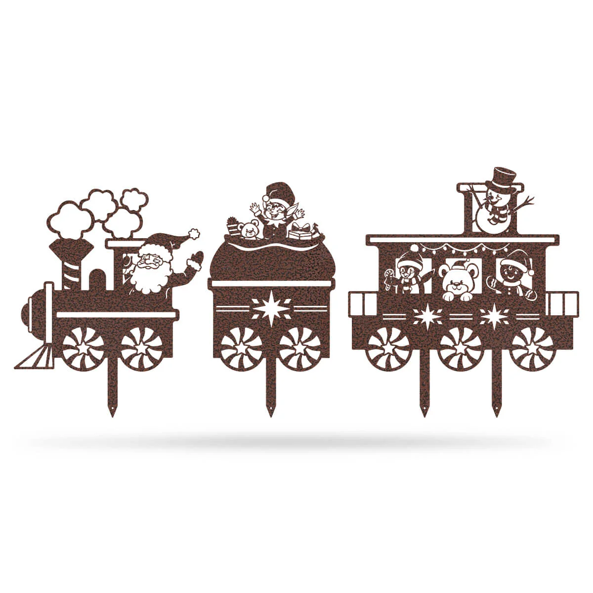 Garden Art - Santa Train Set - Image 12