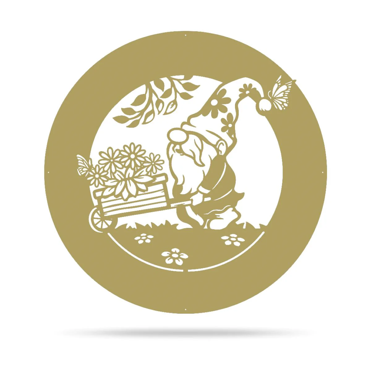 Garden Gnome Monogram Wall Art - Image 7