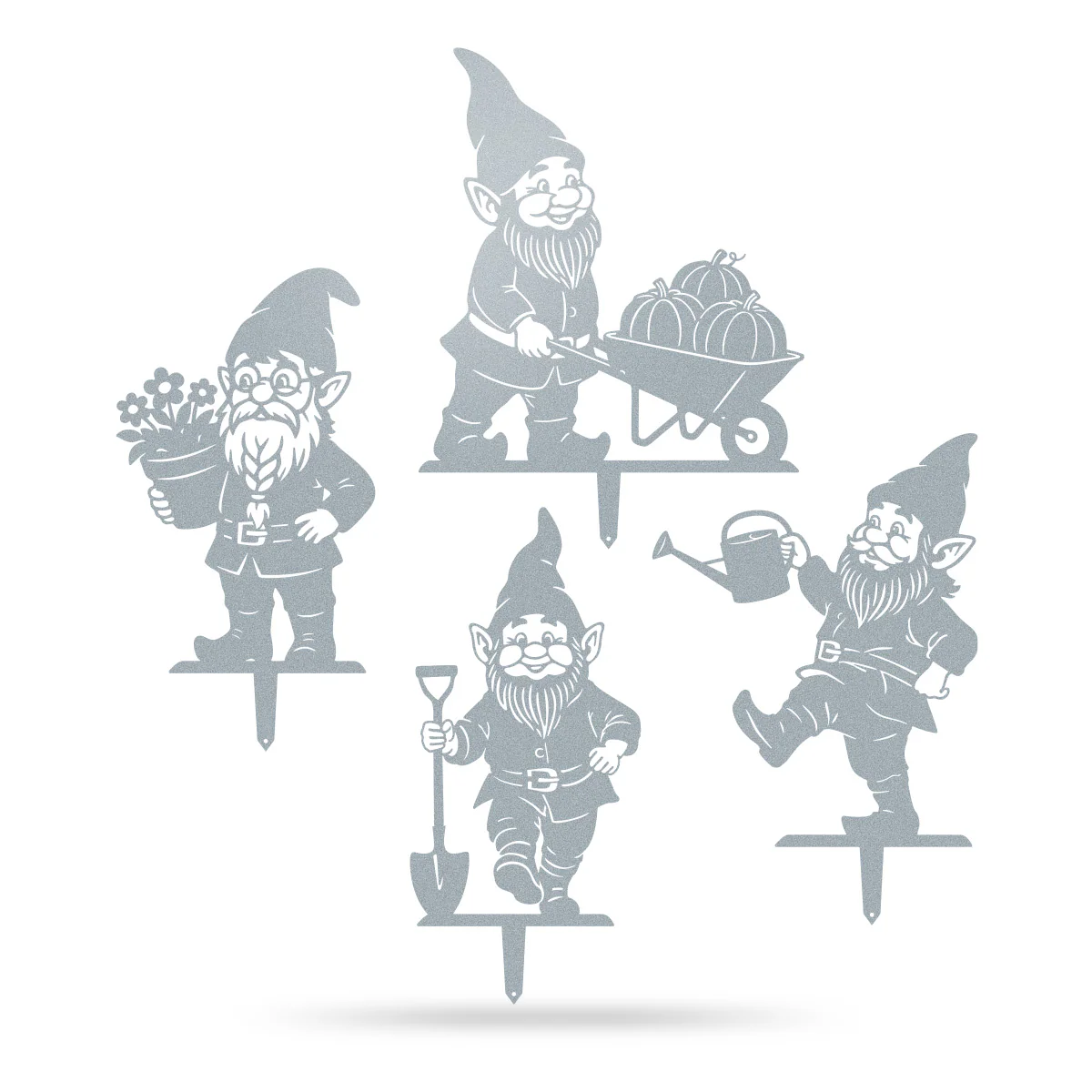 Garden Working Gnome Yard Set - 4 Pack - Image 11