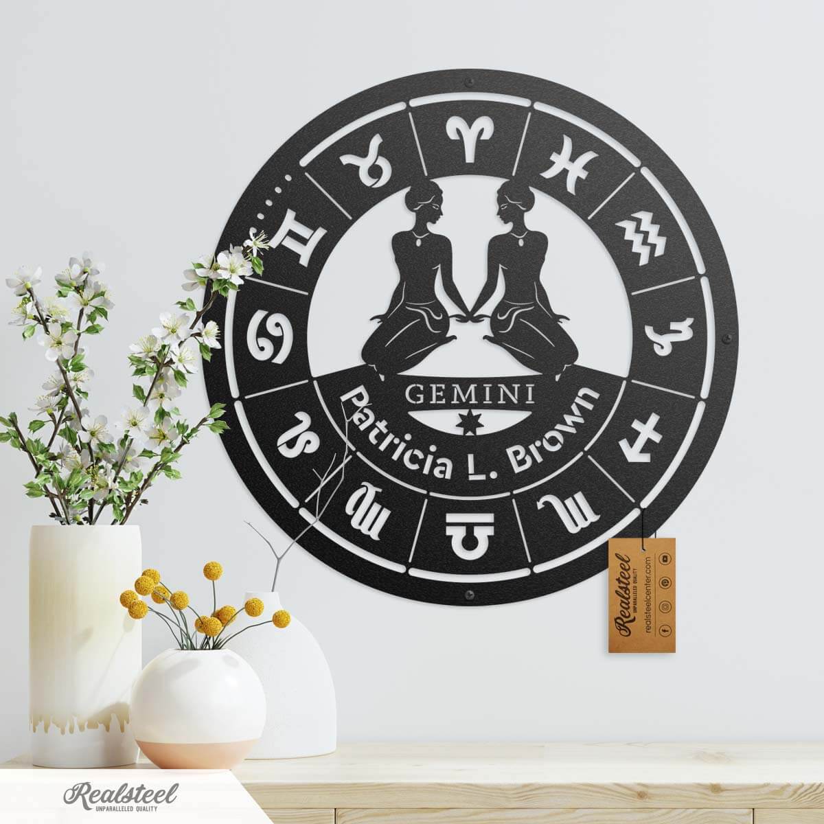 Gemini - Zodiac Monogram - Image 4