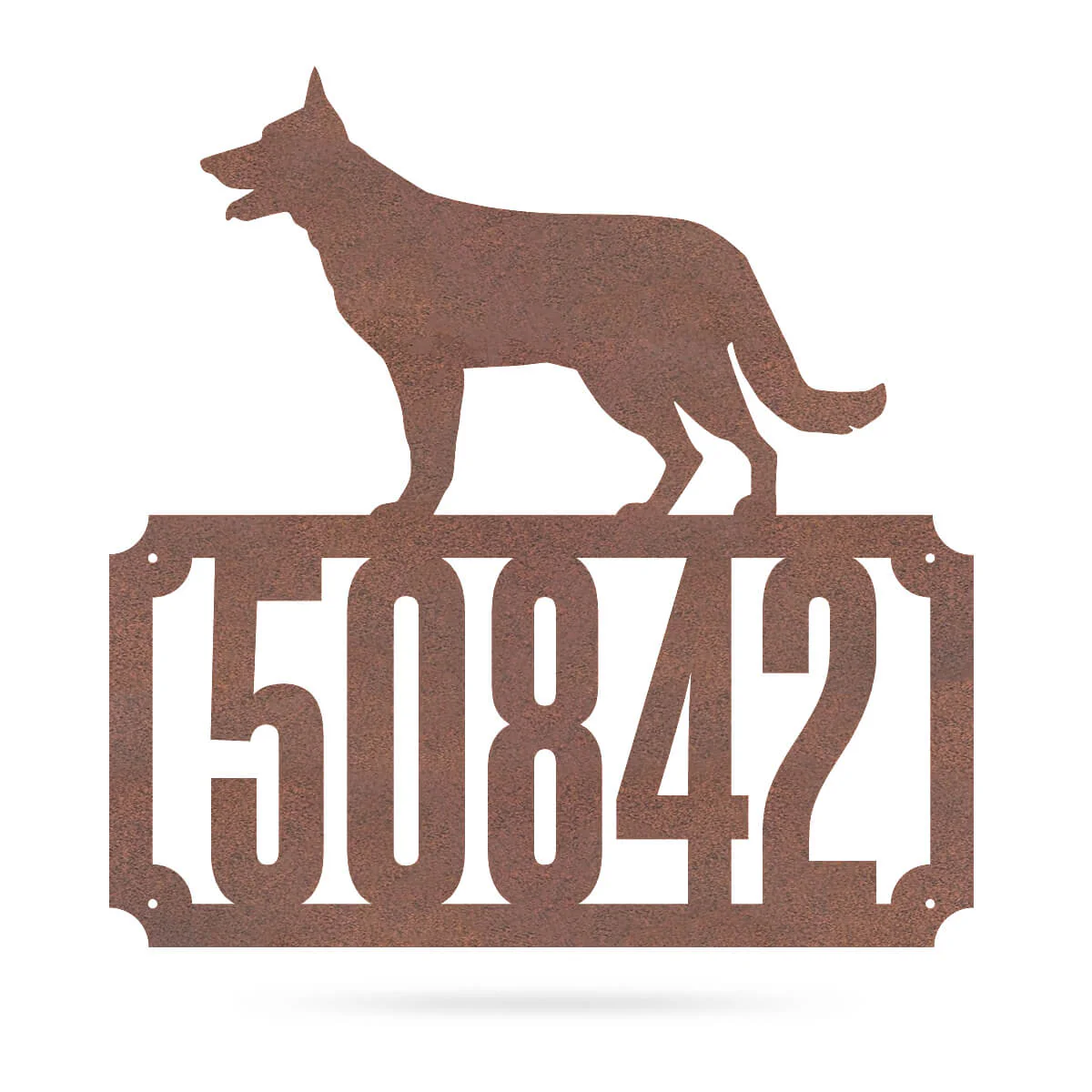 German Shepherd Home Number Monogram - Image 10