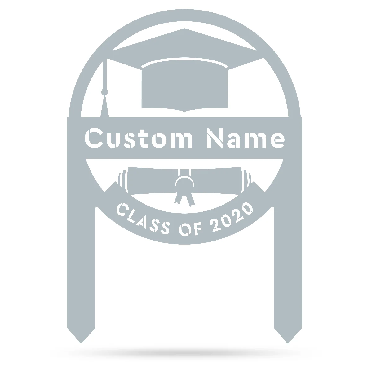 Graduation Monogram Yard Sign - Image 6
