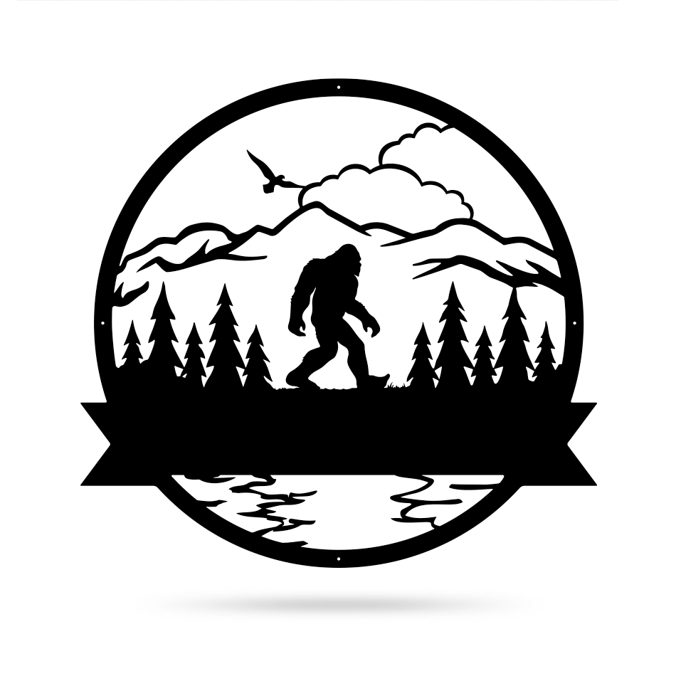 Great Outdoors Bigfoot Monogram - Image 3