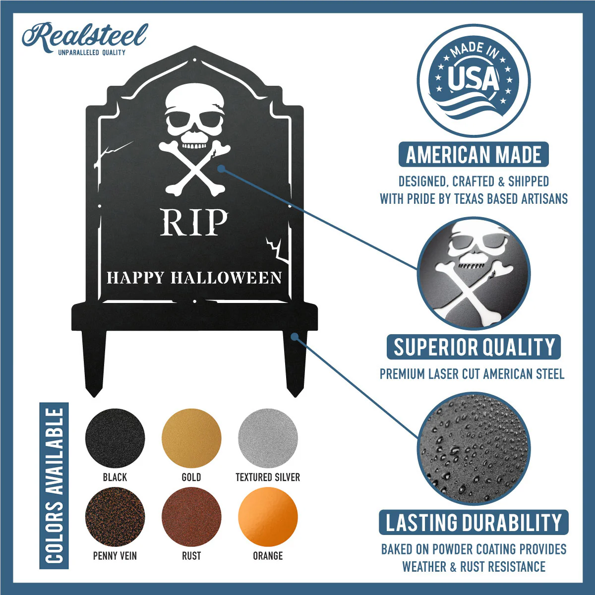 Halloween Tombstone Monogram - Image 4