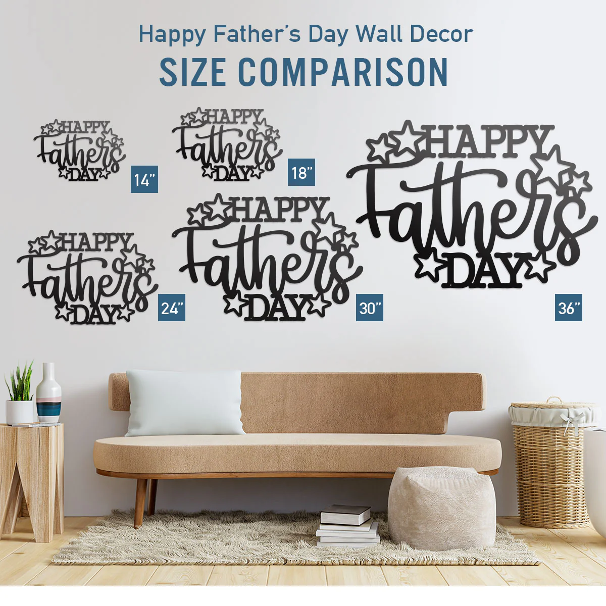 Happy Father's Day Wall Art - Image 2