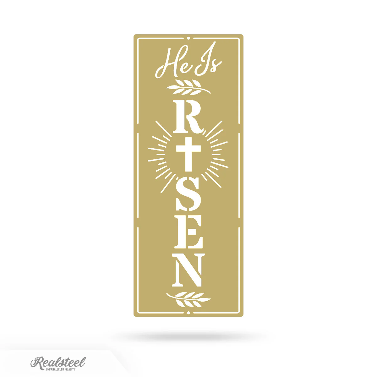 He Is Risen Vertical Metal Wall Decor - Image 5