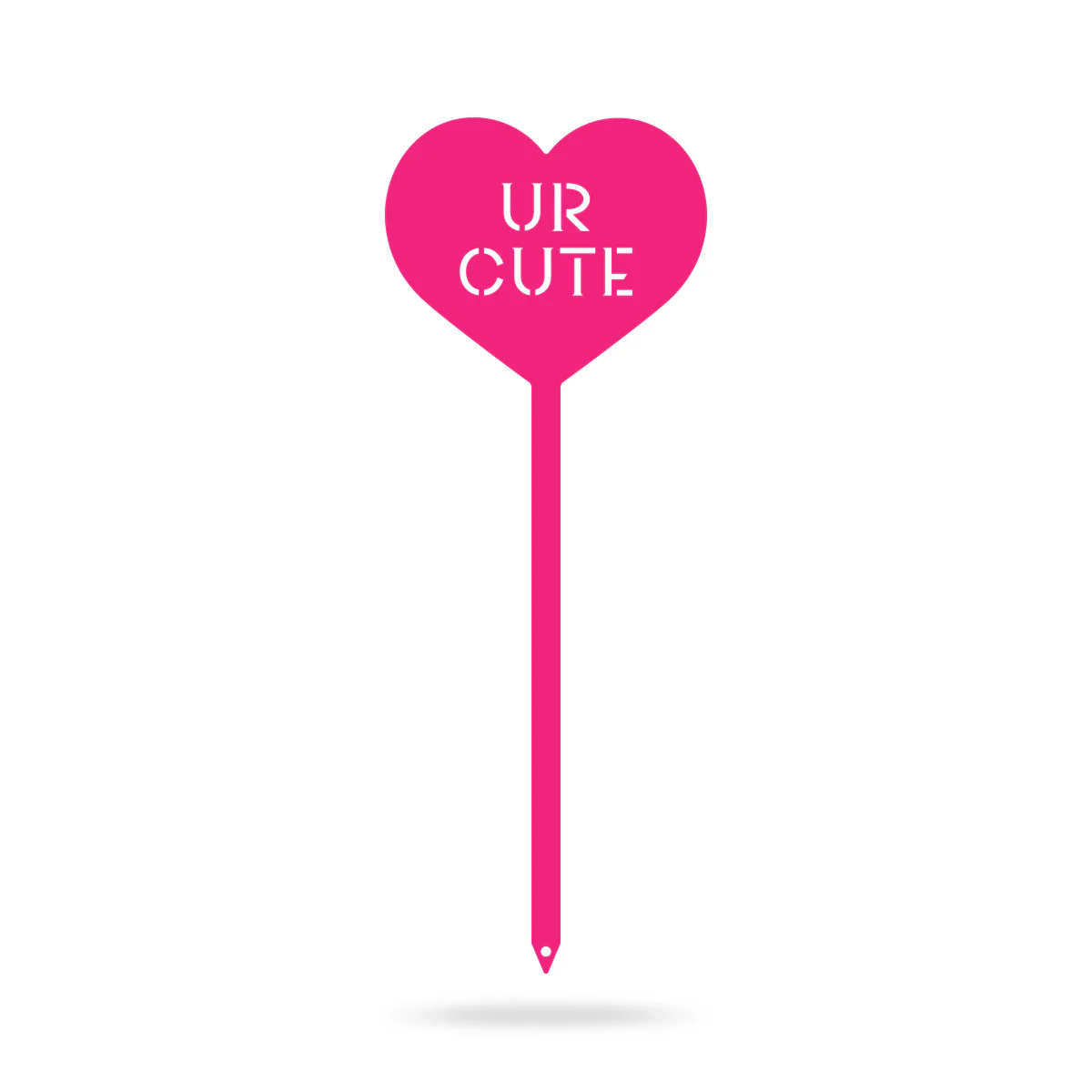 Heart Message Garden Stakes – Fun & Romantic Yard Decor - Image 132