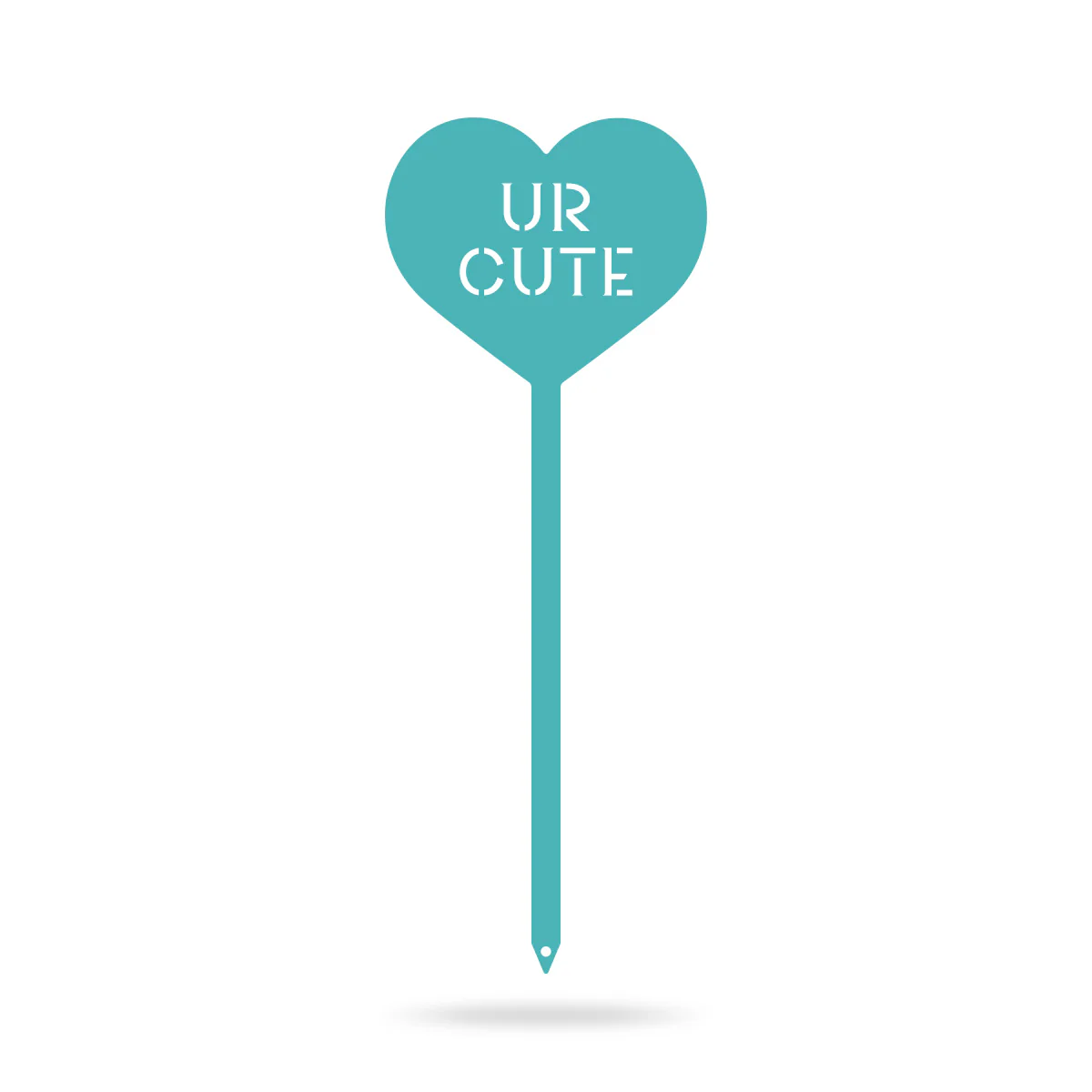 Heart Message Garden Stakes – Fun & Romantic Yard Decor - Image 136